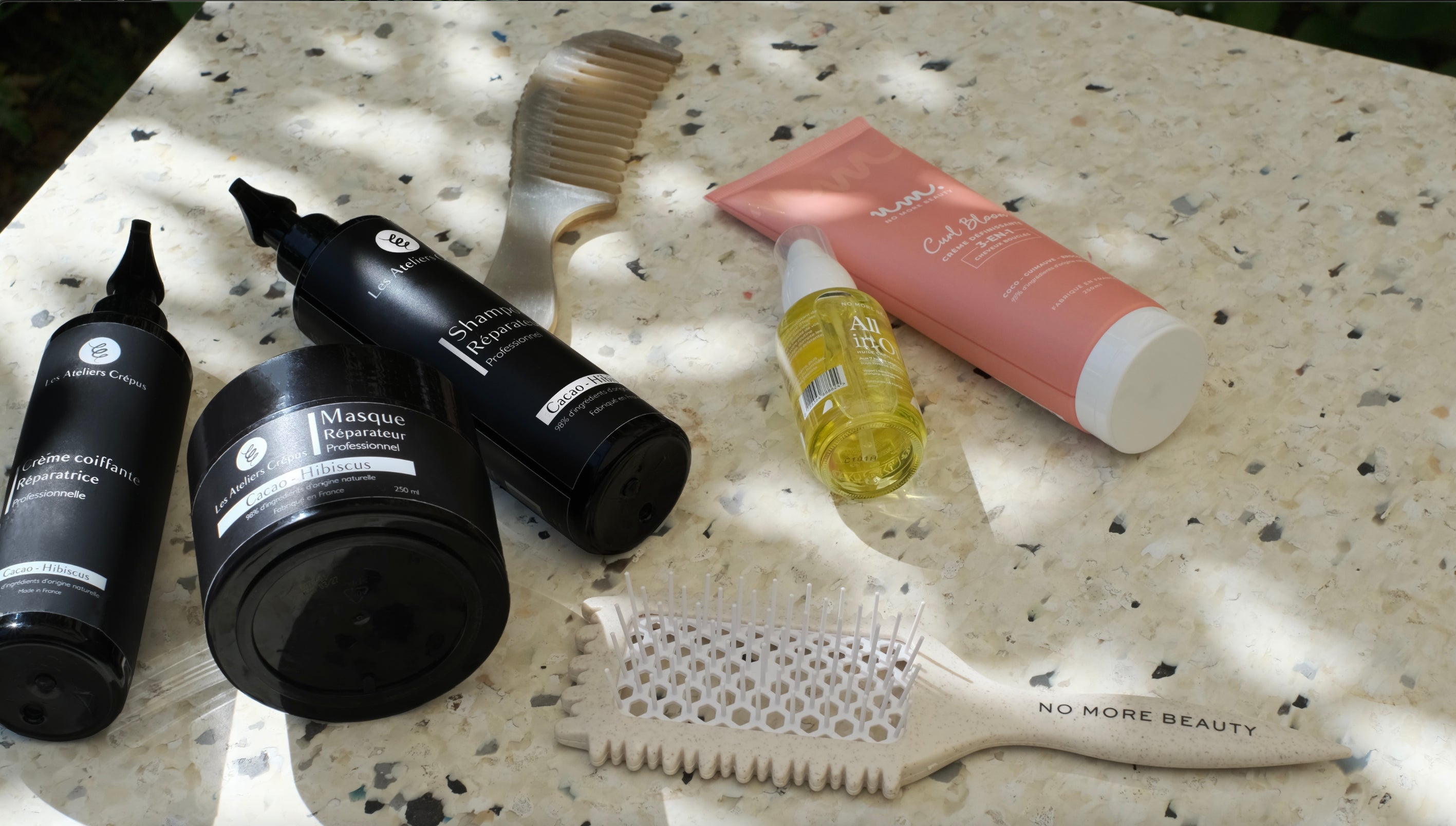 soin profond cheveux crépus maison