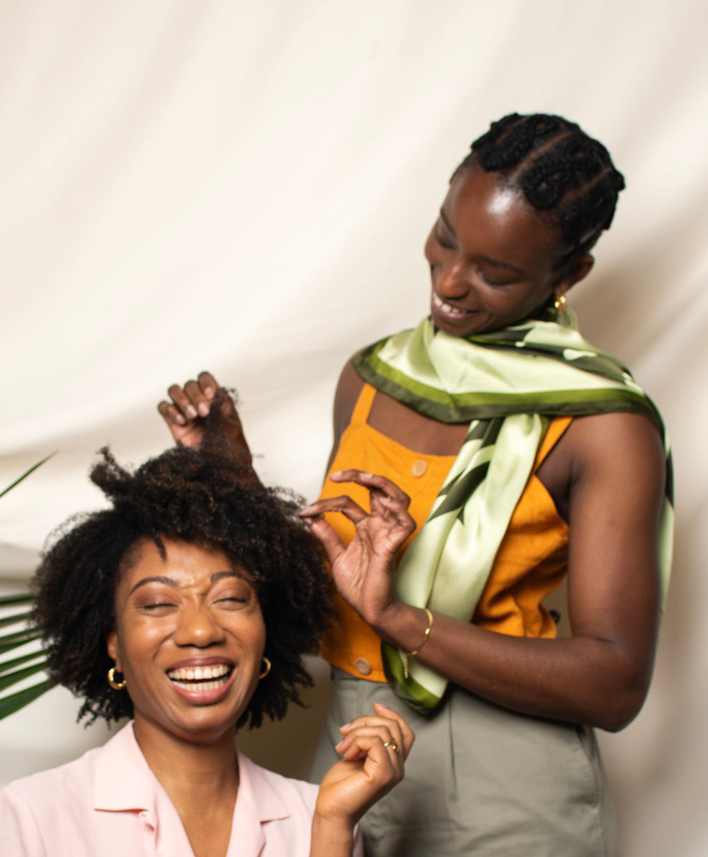 femmes noires models cheveux crepus