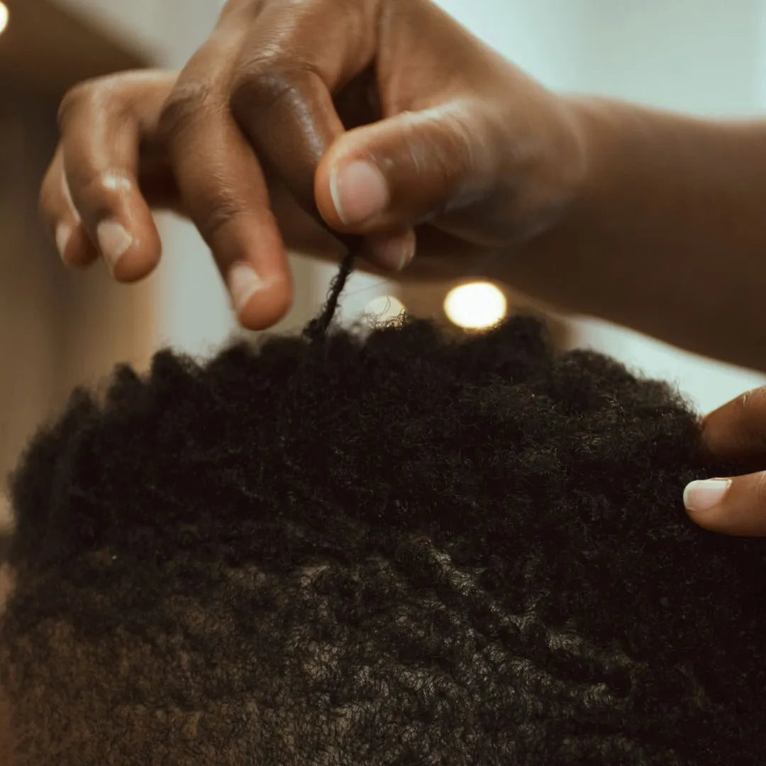 après shampoing naturel cheveux crépus